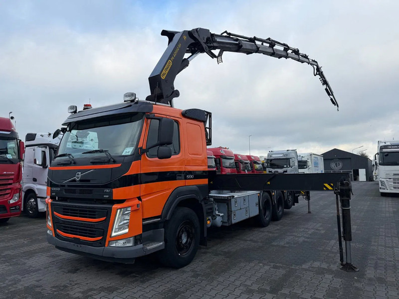 Volvo FM 500 8X4 Tridem Euro 6 Palfinger 42002 + Fly jib - Тросовий мультиліфт, Вантажівка з маніпулятором: фото 1 Volvo FM 500 8X4 Tridem Euro 6 Palfinger 42002 + Fly jib - Тросовий мультиліфт, Вантажівка з маніпулятором: фото 1