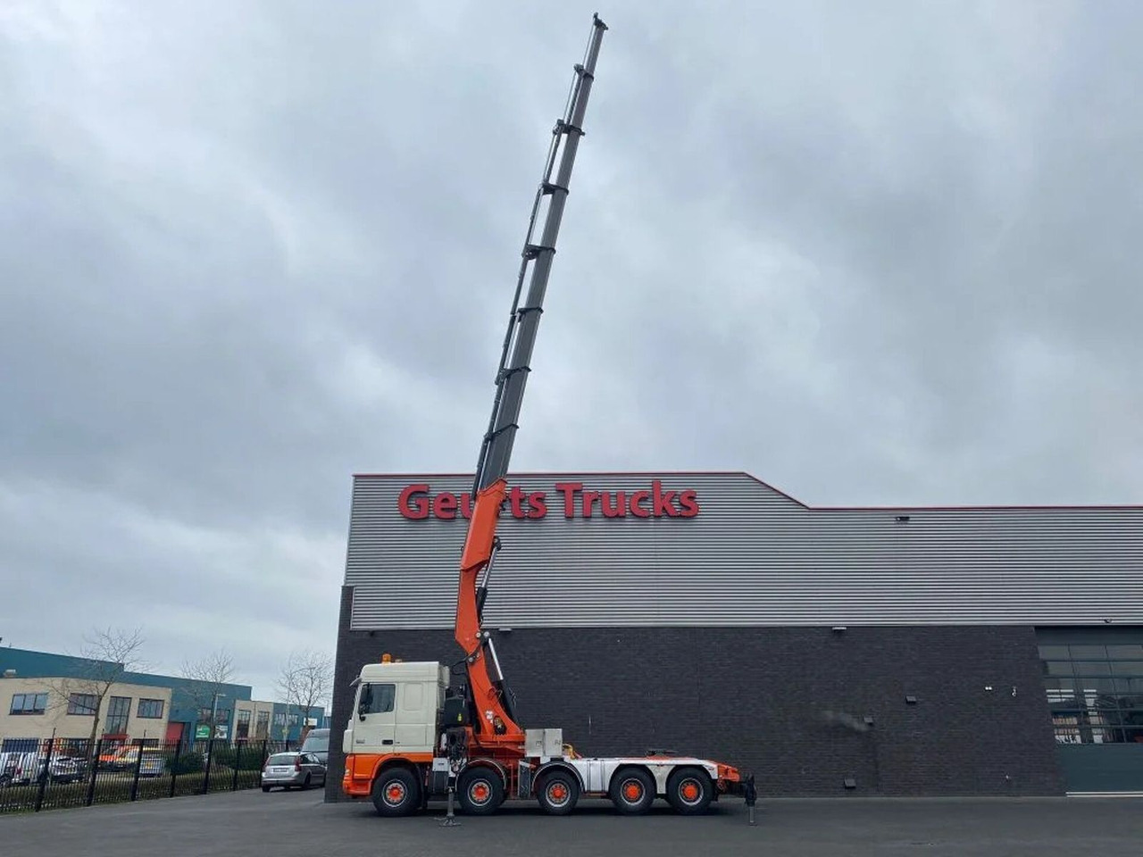 DAF XF 105 10X4 + FASSI F1500AXP.28 KRAAN/KRAN/CRANE - Вантажівка з маніпулятором: фото 4 DAF XF 105 10X4 + FASSI F1500AXP.28 KRAAN/KRAN/CRANE - Вантажівка з маніпулятором: фото 4