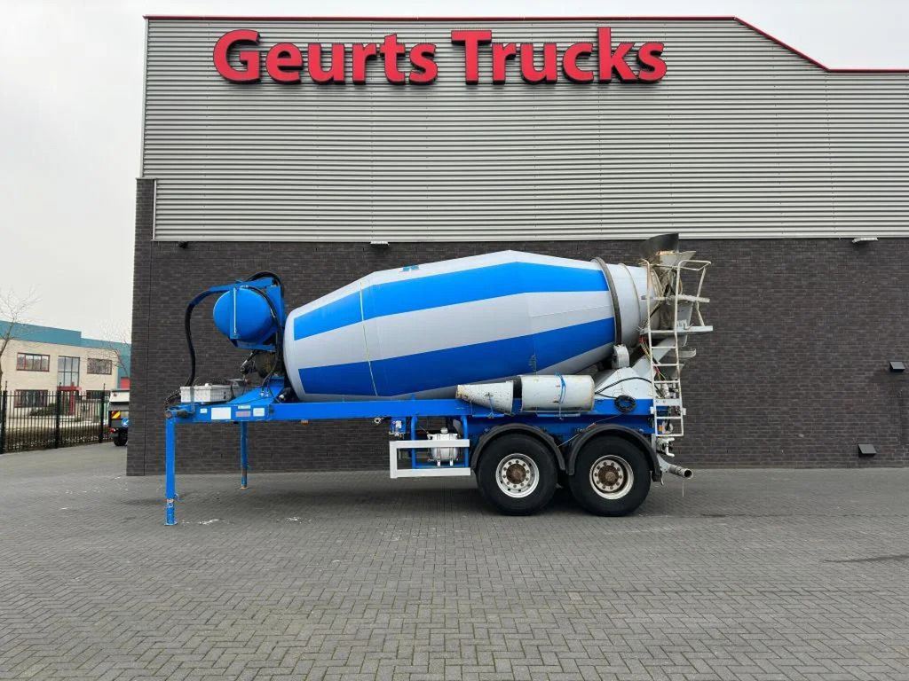 DE BUF 2-ASSIGE 10M3 CONCRETE MIXER/MISCHER/MIXE - Напівпричіп бетонозмішувач: фото 1 DE BUF 2-ASSIGE 10M3 CONCRETE MIXER/MISCHER/MIXE - Напівпричіп бетонозмішувач: фото 1