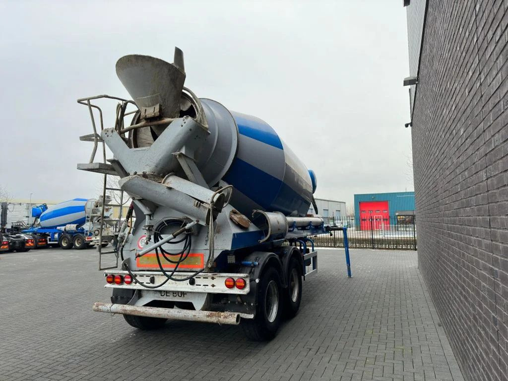DE BUF 2-ASSIGE 10M3 CONCRETE MIXER/MISCHER/MIXE - Напівпричіп бетонозмішувач: фото 5 DE BUF 2-ASSIGE 10M3 CONCRETE MIXER/MISCHER/MIXE - Напівпричіп бетонозмішувач: фото 5
