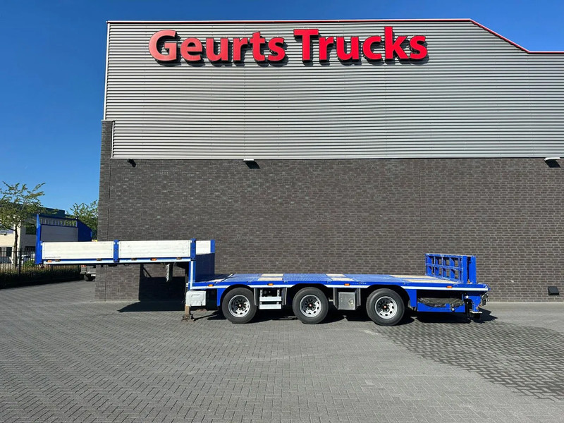 Emtech NNR48 3 ASSER HYDRAULISCHE GESTUURDE KORTE UITSCHUIFBARE SEMI-DIEPLADER / TIEFLADER / LOWLOADER - Низькорамна платформа напівпричіп: фото 1 Emtech NNR48 3 ASSER HYDRAULISCHE GESTUURDE KORTE UITSCHUIFBARE SEMI-DIEPLADER / TIEFLADER / LOWLOADER - Низькорамна платформа напівпричіп: фото 1