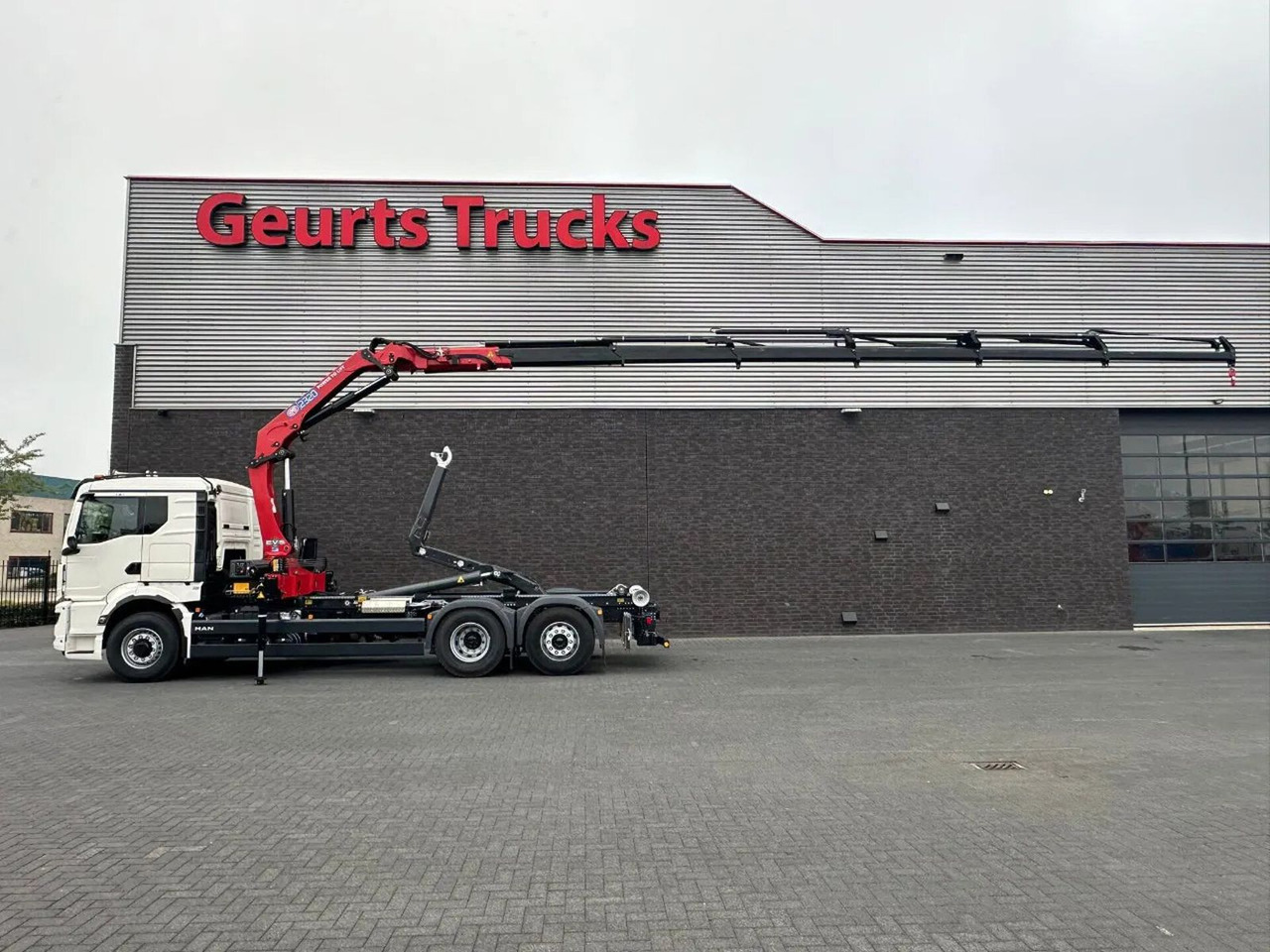 MAN TGS 26.520 6X4H-4 BL NEW MODEL + MEILLER HAAKARM - Гаковий мультиліфт вантажівка, Вантажівка з маніпулятором: фото 1 MAN TGS 26.520 6X4H-4 BL NEW MODEL + MEILLER HAAKARM - Гаковий мультиліфт вантажівка, Вантажівка з маніпулятором: фото 1
