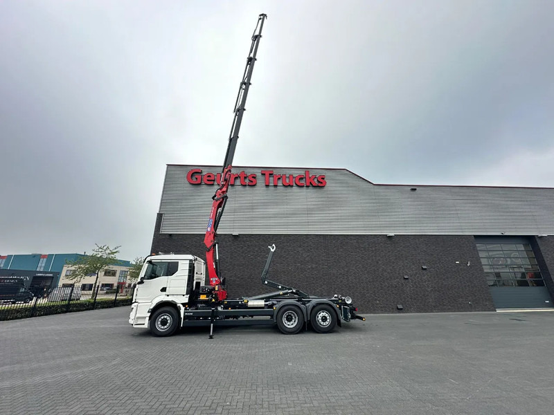 MAN TGS 26.520 6X4H-4 BL NEW MODEL + MEILLER HAAKARMSYSTEEM + HMF 2320 K6-RCS KRAAN/KRAN/CRANE/GRUA - Гаковий мультиліфт вантажівка, Вантажівка з маніпулятором: фото 3 MAN TGS 26.520 6X4H-4 BL NEW MODEL + MEILLER HAAKARMSYSTEEM + HMF 2320 K6-RCS KRAAN/KRAN/CRANE/GRUA - Гаковий мультиліфт вантажівка, Вантажівка з маніпулятором: фото 3