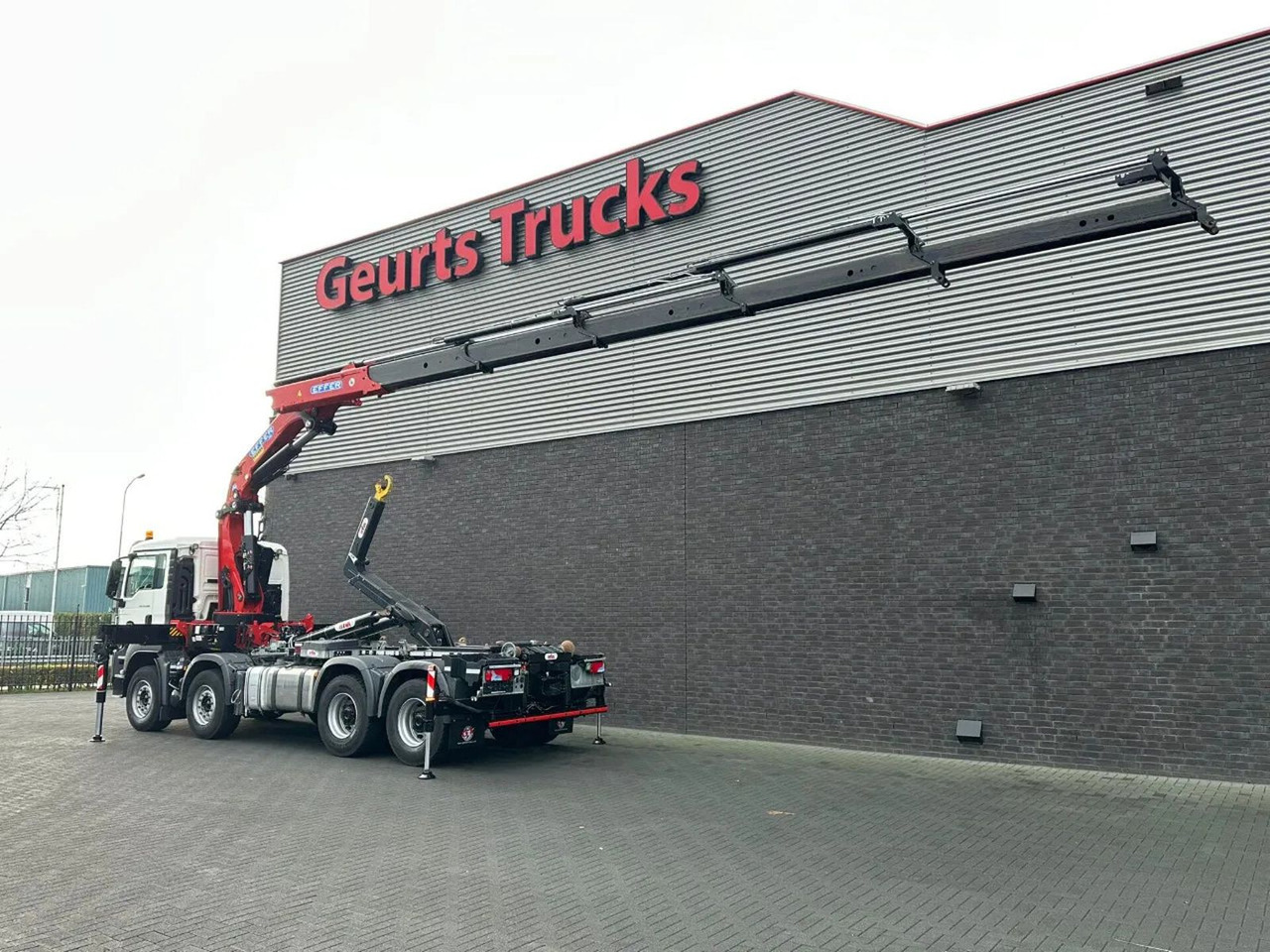 MAN TGS 35.460 8X4 BL+ HYVA 18.55.S HAAKARMSYSTEEM E - Гаковий мультиліфт вантажівка, Вантажівка з маніпулятором: фото 3 MAN TGS 35.460 8X4 BL+ HYVA 18.55.S HAAKARMSYSTEEM E - Гаковий мультиліфт вантажівка, Вантажівка з маніпулятором: фото 3