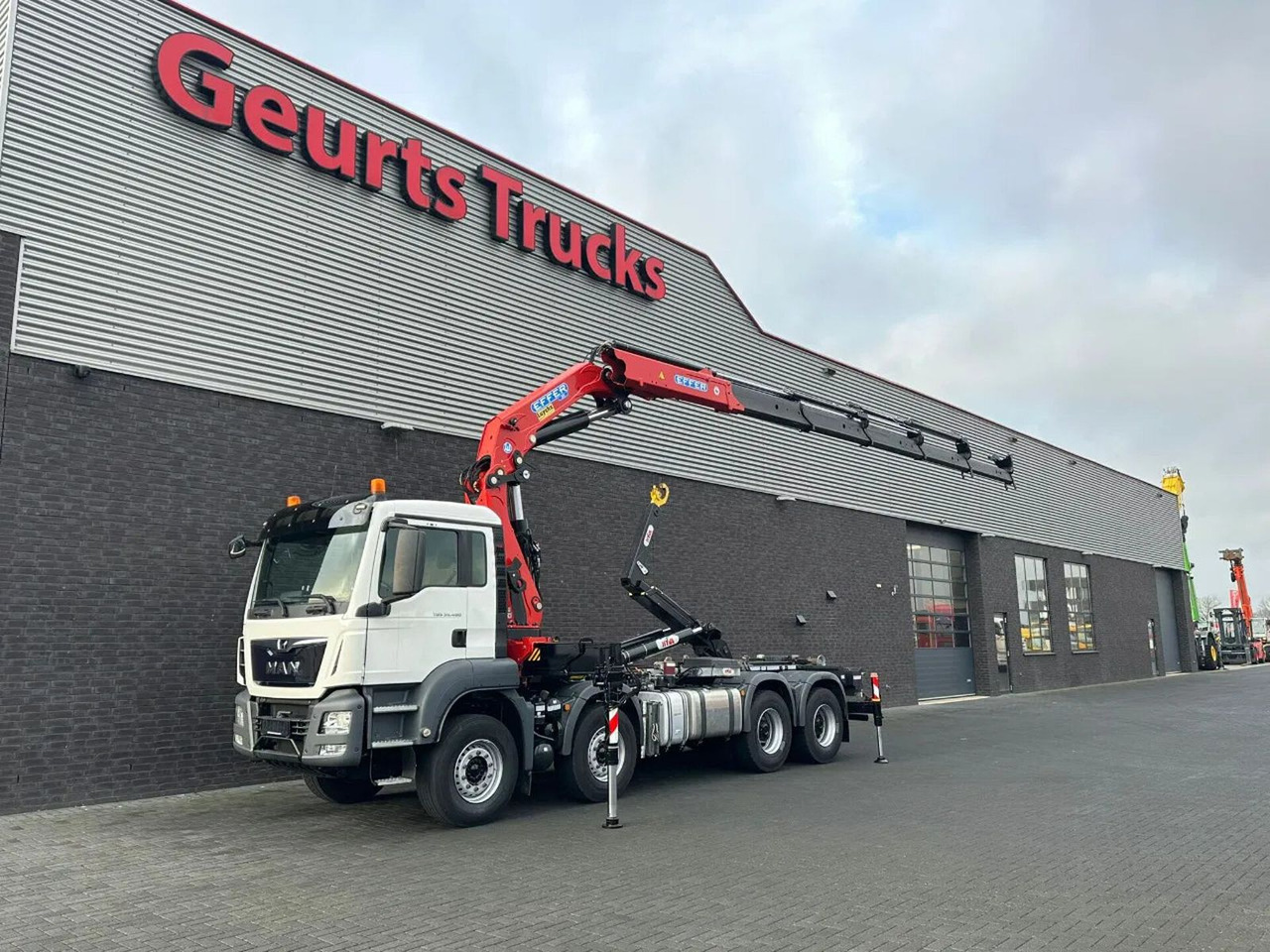 MAN TGS 35.460 8X4 BL+ HYVA 18.55.S HAAKARMSYSTEEM E - Гаковий мультиліфт вантажівка, Вантажівка з маніпулятором: фото 2 MAN TGS 35.460 8X4 BL+ HYVA 18.55.S HAAKARMSYSTEEM E - Гаковий мультиліфт вантажівка, Вантажівка з маніпулятором: фото 2