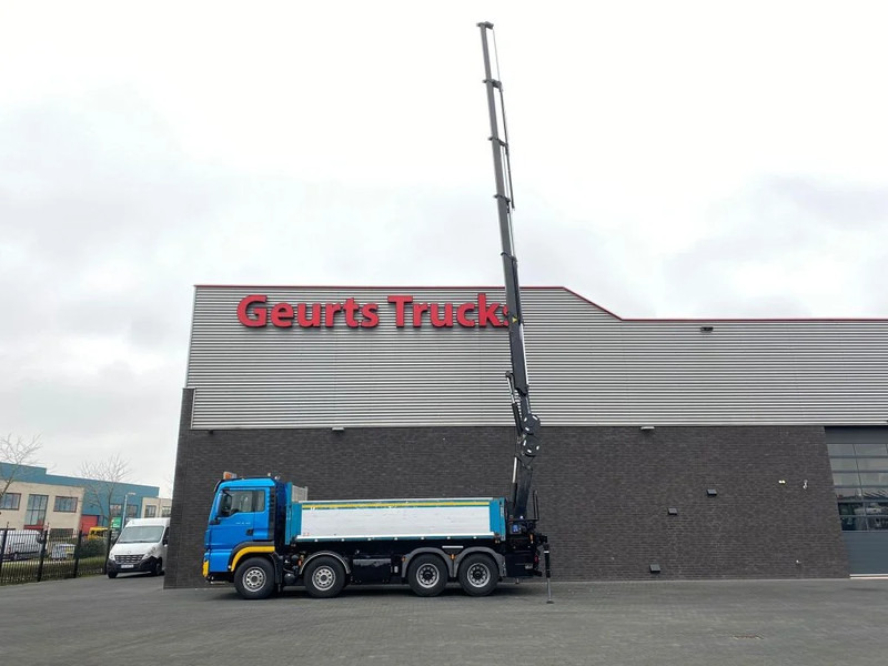 MAN TGS 35.480 8X4 KIPPER/TIPPER + HMF 2620-K5 KRAAN/KRAN/CRANE/GRUA - Самоскид вантажівка, Вантажівка з маніпулятором: фото 3 MAN TGS 35.480 8X4 KIPPER/TIPPER + HMF 2620-K5 KRAAN/KRAN/CRANE/GRUA - Самоскид вантажівка, Вантажівка з маніпулятором: фото 3
