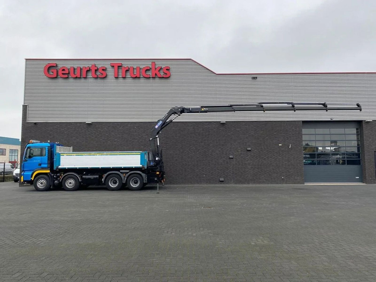 MAN TGS 35.480 8X4 KIPPER/TIPPER + HMF 2620-K5 KRAAN - Самоскид вантажівка, Вантажівка з маніпулятором: фото 5 MAN TGS 35.480 8X4 KIPPER/TIPPER + HMF 2620-K5 KRAAN - Самоскид вантажівка, Вантажівка з маніпулятором: фото 5