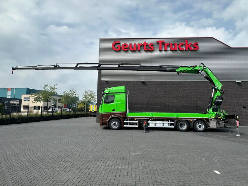 Mercedes-Benz Actros 2545 6X4 OPENLAADBAK MET FASSI F545RA.2.28 XE DINAMIC KRAAN / KRAAN/ CRANE/ GRUA - Вантажівка з маніпулятором: фото 1 Mercedes-Benz Actros 2545 6X4 OPENLAADBAK MET FASSI F545RA.2.28 XE DINAMIC KRAAN / KRAAN/ CRANE/ GRUA - Вантажівка з маніпулятором: фото 1