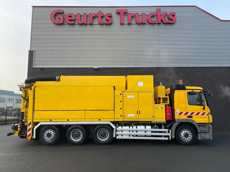 Mercedes-Benz Actros 3248 8X4 TRIDEM MTS DINO 12 SAUGBAGGER/SUCTIONEXAVATOR/GRONDZUIGER - Асенізатори: фото 4 Mercedes-Benz Actros 3248 8X4 TRIDEM MTS DINO 12 SAUGBAGGER/SUCTIONEXAVATOR/GRONDZUIGER - Асенізатори: фото 4
