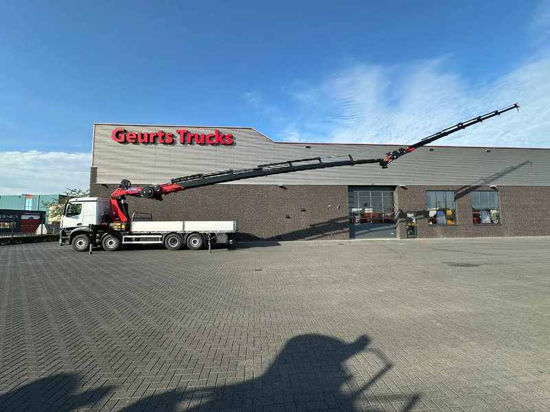 Mercedes-Benz Arocs 3251 8X2 + HMF 7020-K7 FJ 1400-K6 KRAAN/KRAN/CRANE/GRUA/NIEUW/NEW - Вантажівка з маніпулятором: фото 5 Mercedes-Benz Arocs 3251 8X2 + HMF 7020-K7 FJ 1400-K6 KRAAN/KRAN/CRANE/GRUA/NIEUW/NEW - Вантажівка з маніпулятором: фото 5
