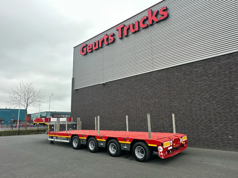 SCHEUERLE EUROAXLE 1T4 4 ASSER UITSCHUIFBARE SEMIE MET 12 TONS HYDRAULICHE EURO ASSEN HYDRAULICH GESTUURD SEMI-DIEPLADER / TIEFLADER / LO - Низькорамна платформа напівпричіп: фото 3 SCHEUERLE EUROAXLE 1T4 4 ASSER UITSCHUIFBARE SEMIE MET 12 TONS HYDRAULICHE EURO ASSEN HYDRAULICH GESTUURD SEMI-DIEPLADER / TIEFLADER / LO - Низькорамна платформа напівпричіп: фото 3
