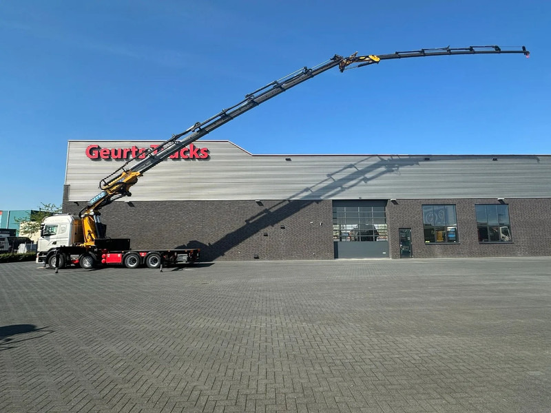 Scania G450 8X4 + EFFER 1255/8S + JIB 6S HD KRAAN/KRAN/CRANE/GRUA - Вантажівка з маніпулятором: фото 1 Scania G450 8X4 + EFFER 1255/8S + JIB 6S HD KRAAN/KRAN/CRANE/GRUA - Вантажівка з маніпулятором: фото 1