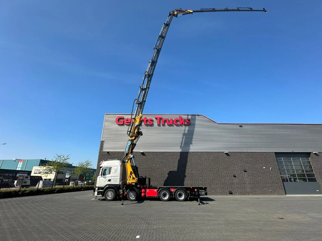 Scania G450 8X4 + EFFER 1255/8S + JIB 6S HD KRAAN/KRAN/ - Вантажівка з маніпулятором: фото 3 Scania G450 8X4 + EFFER 1255/8S + JIB 6S HD KRAAN/KRAN/ - Вантажівка з маніпулятором: фото 3