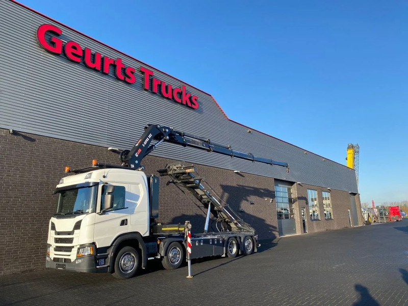 Scania G500 NGS 8X2 MET 3 ZIJDIGE KABELSYSTEEM + HIAB 362 EP-5 KRAAN/KRAN/CRANE/GRUA - Тросовий мультиліфт, Вантажівка з маніпулятором: фото 2 Scania G500 NGS 8X2 MET 3 ZIJDIGE KABELSYSTEEM + HIAB 362 EP-5 KRAAN/KRAN/CRANE/GRUA - Тросовий мультиліфт, Вантажівка з маніпулятором: фото 2