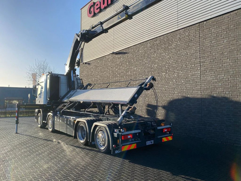 Scania G500 NGS 8X2 MET 3 ZIJDIGE KABELSYSTEEM + HIAB 362 EP-5 KRAAN/KRAN/CRANE/GRUA - Тросовий мультиліфт, Вантажівка з маніпулятором: фото 5 Scania G500 NGS 8X2 MET 3 ZIJDIGE KABELSYSTEEM + HIAB 362 EP-5 KRAAN/KRAN/CRANE/GRUA - Тросовий мультиліфт, Вантажівка з маніпулятором: фото 5