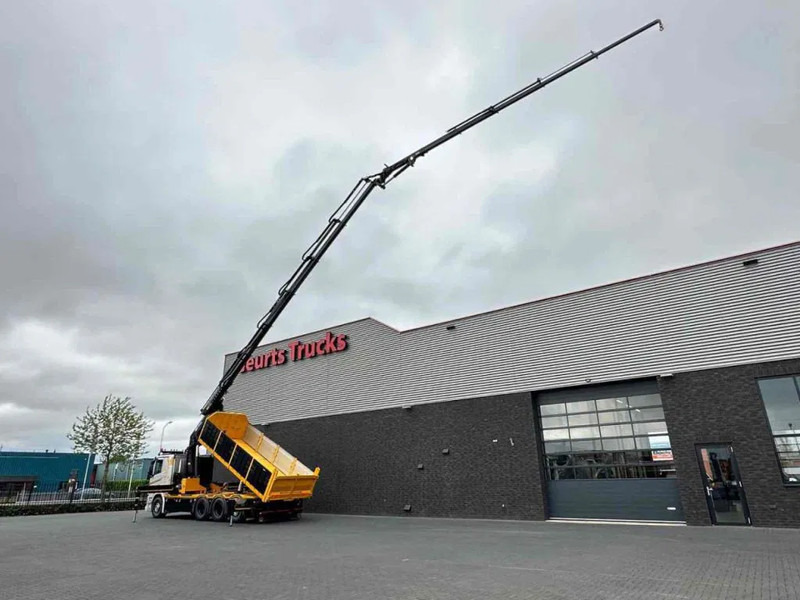 Scania R530 V8 NGS 8X4 TRIDEM MET HYVA 2Z KIPPER + HMF 5020-K6 + JIB FJ1000-K5 KRAAN/KRAN/CRANE/GRUA - Самоскид вантажівка, Вантажівка з маніпулятором: фото 4 Scania R530 V8 NGS 8X4 TRIDEM MET HYVA 2Z KIPPER + HMF 5020-K6 + JIB FJ1000-K5 KRAAN/KRAN/CRANE/GRUA - Самоскид вантажівка, Вантажівка з маніпулятором: фото 4