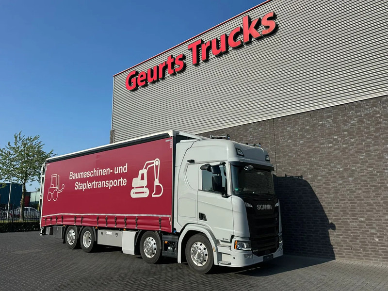 Scania R540 B8X2*6LB OPRIJWAGEN MET 15 TONS LAADKLEP EN GESLOTEN HUIF MET SCHUIFZEILEN EN SCHUIFKAP - Автовоз вантажівка: фото 5 Scania R540 B8X2*6LB OPRIJWAGEN MET 15 TONS LAADKLEP EN GESLOTEN HUIF MET SCHUIFZEILEN EN SCHUIFKAP - Автовоз вантажівка: фото 5