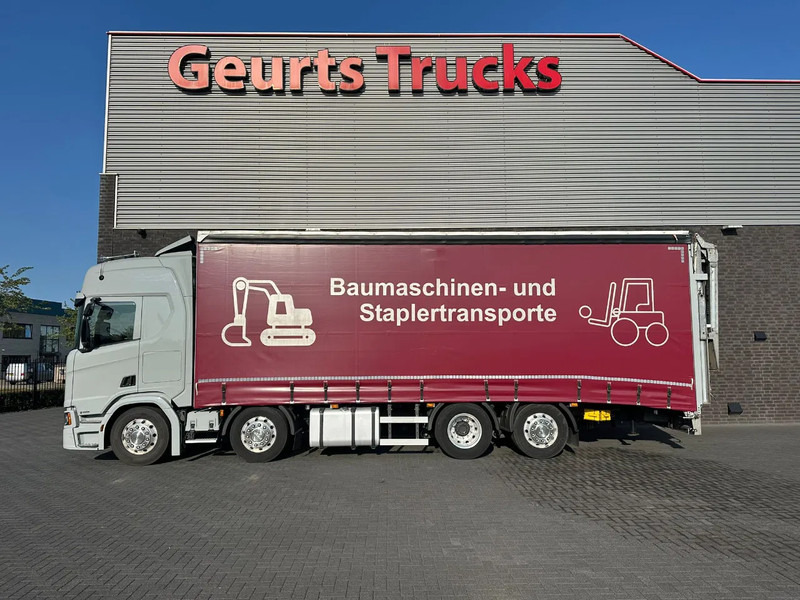 Scania R540 B8X2*6LB OPRIJWAGEN MET 15 TONS LAADKLEP EN GESLOTEN HUIF MET SCHUIFZEILEN EN SCHUIFKAP - Автовоз вантажівка: фото 1 Scania R540 B8X2*6LB OPRIJWAGEN MET 15 TONS LAADKLEP EN GESLOTEN HUIF MET SCHUIFZEILEN EN SCHUIFKAP - Автовоз вантажівка: фото 1