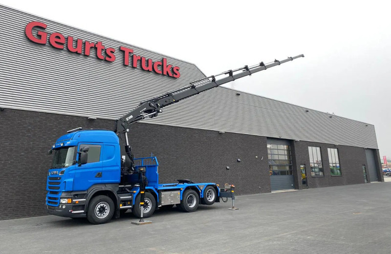 Scania R560 V8 8X2 TREKKER/BAKWAGEN + HIAB 477E-8 HIPRO KRAAN/KRAN/CRANE/GRUA - Вантажівка з маніпулятором: фото 3 Scania R560 V8 8X2 TREKKER/BAKWAGEN + HIAB 477E-8 HIPRO KRAAN/KRAN/CRANE/GRUA - Вантажівка з маніпулятором: фото 3