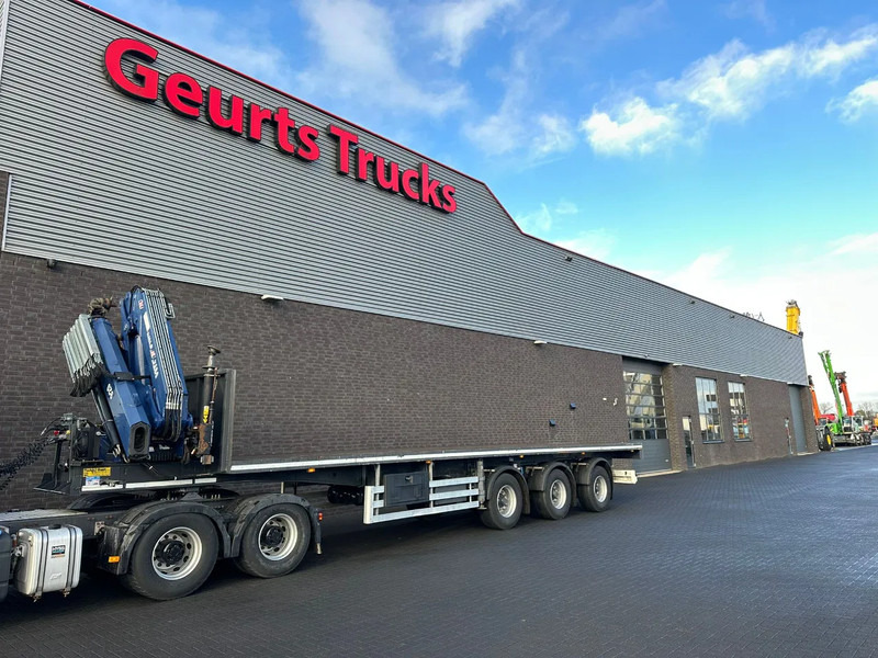 TURBO ,S HOET SC33AA KRAAN/KRAN/CRANE - Бортовий напівпричіп/ Платформа: фото 2 TURBO ,S HOET SC33AA KRAAN/KRAN/CRANE - Бортовий напівпричіп/ Платформа: фото 2