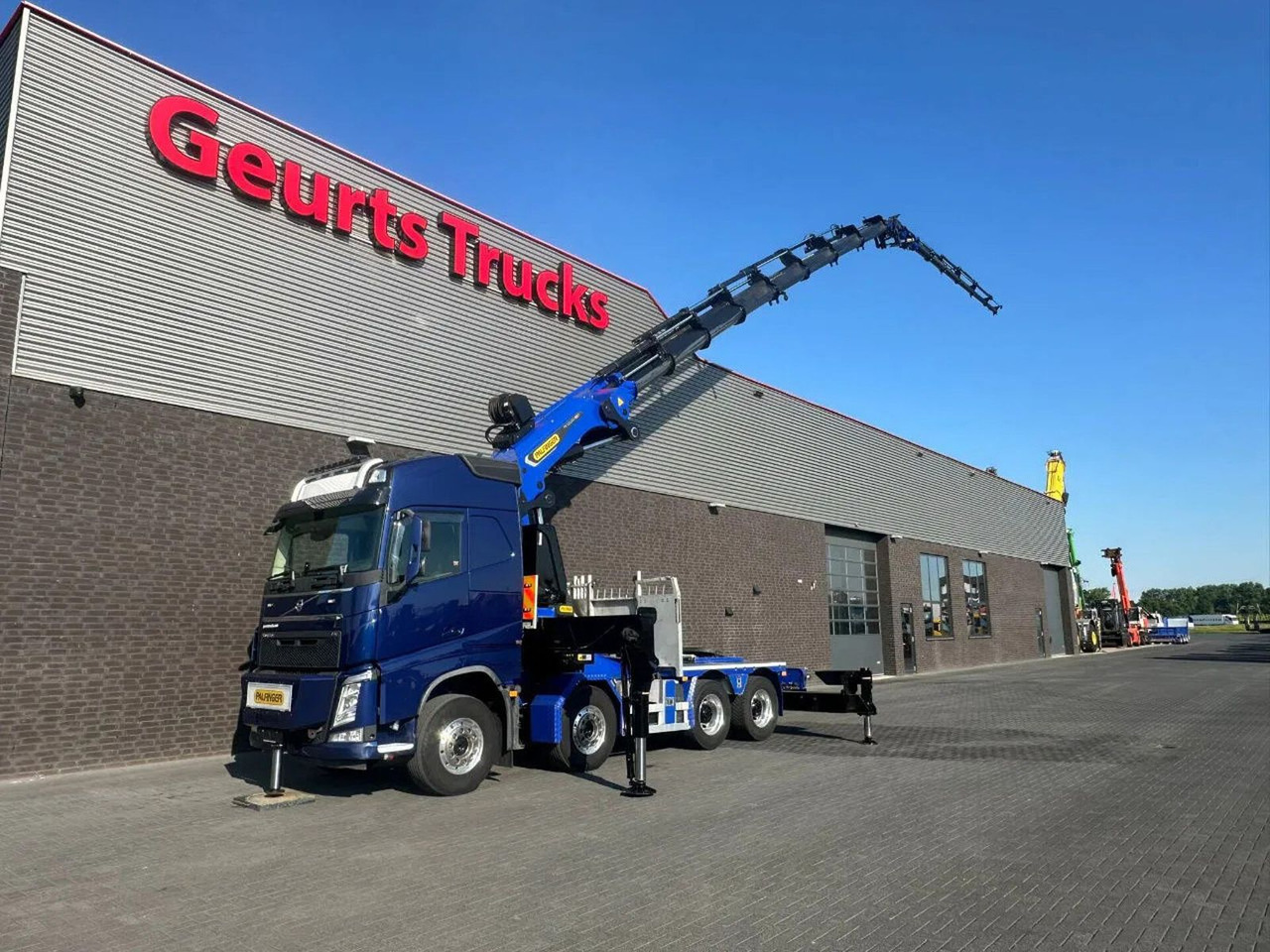 Вантажівка з маніпулятором Volvo FH 540 8X4 TREKKER / BAKWAGEN MET PALFINGER PK13: фото 8