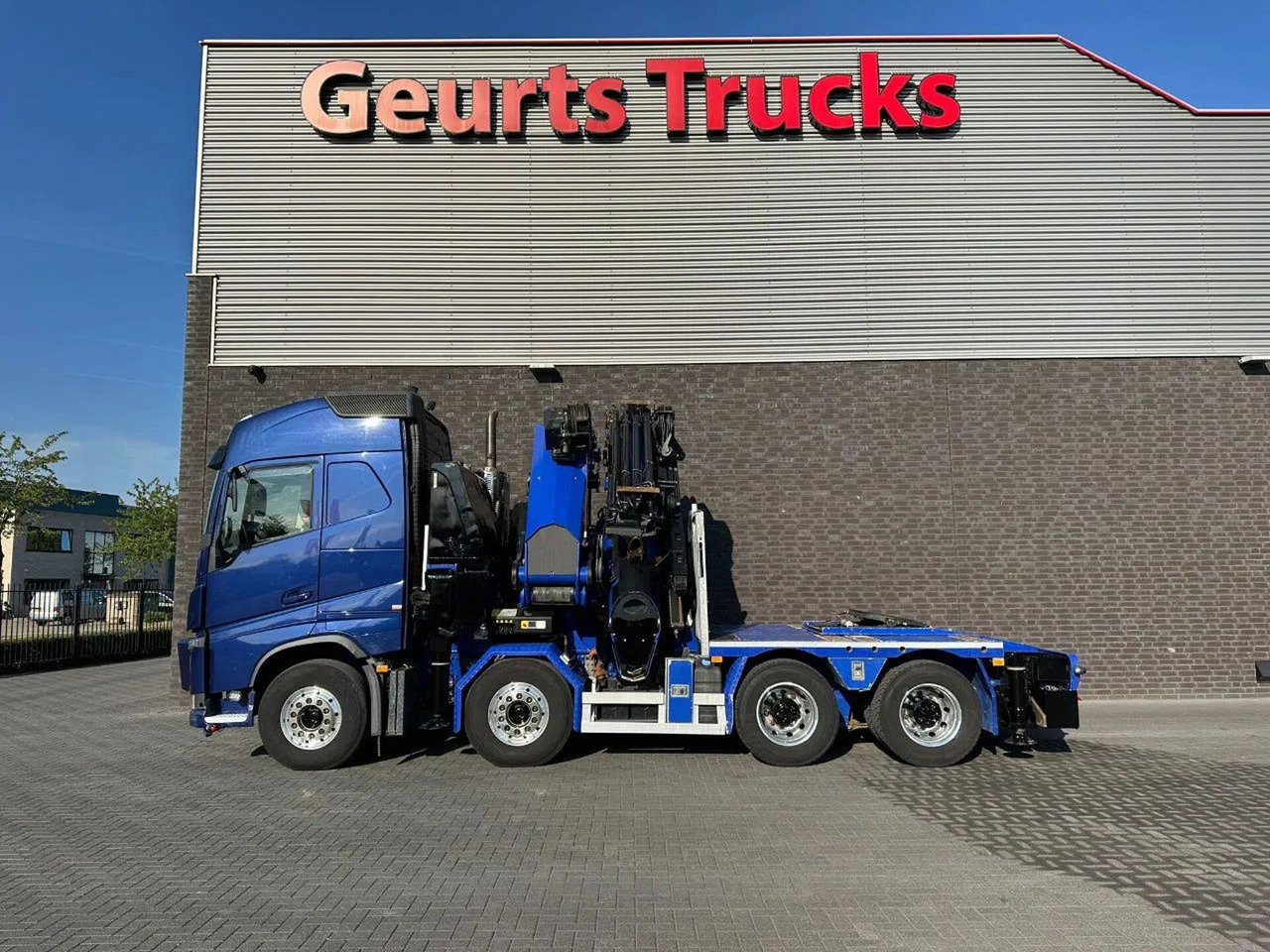 Вантажівка з маніпулятором Volvo FH 540 8X4 TREKKER / BAKWAGEN MET PALFINGER PK13: фото 14