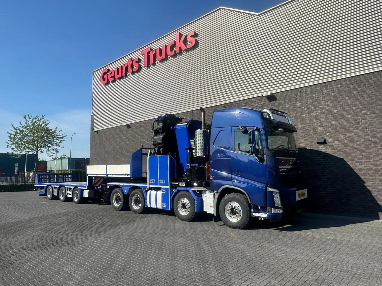 Вантажівка з маніпулятором Volvo FH 540 8X4 TREKKER / BAKWAGEN MET PALFINGER PK13: фото 6