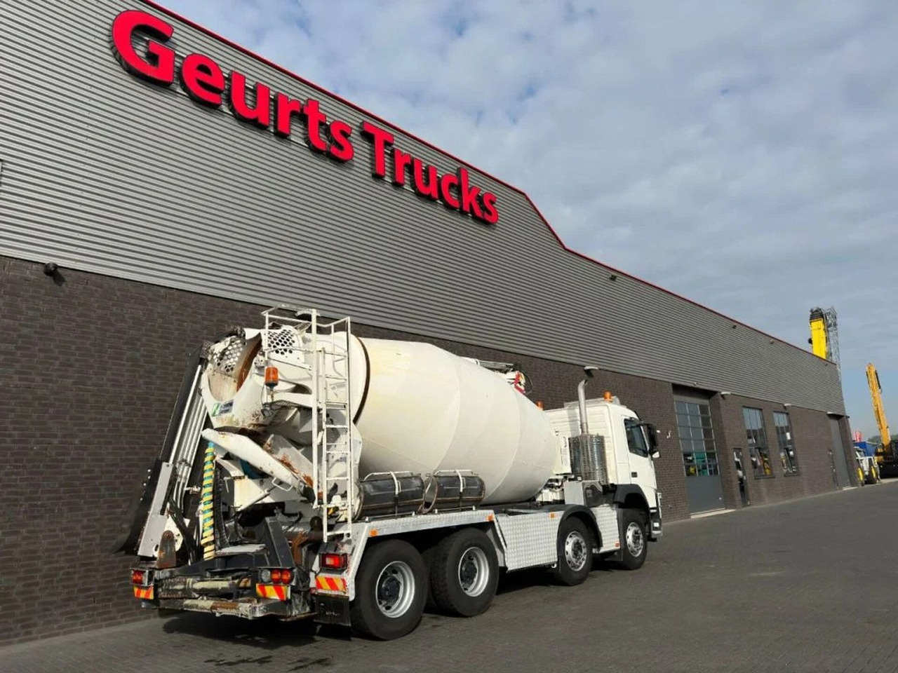 Volvo FM 410 8X4 + STETTER 9 M3 MIXER/MISCHER + THEAM - Автобетонозмішувач: фото 5 Volvo FM 410 8X4 + STETTER 9 M3 MIXER/MISCHER + THEAM - Автобетонозмішувач: фото 5