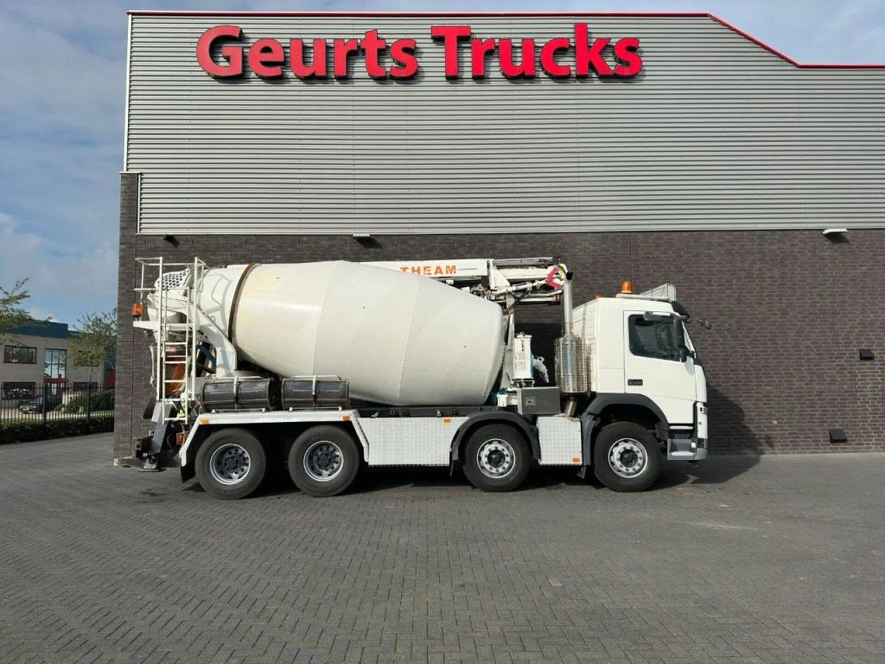 Volvo FM 410 8X4 + STETTER 9 M3 MIXER/MISCHER + THEAM - Автобетонозмішувач: фото 4 Volvo FM 410 8X4 + STETTER 9 M3 MIXER/MISCHER + THEAM - Автобетонозмішувач: фото 4