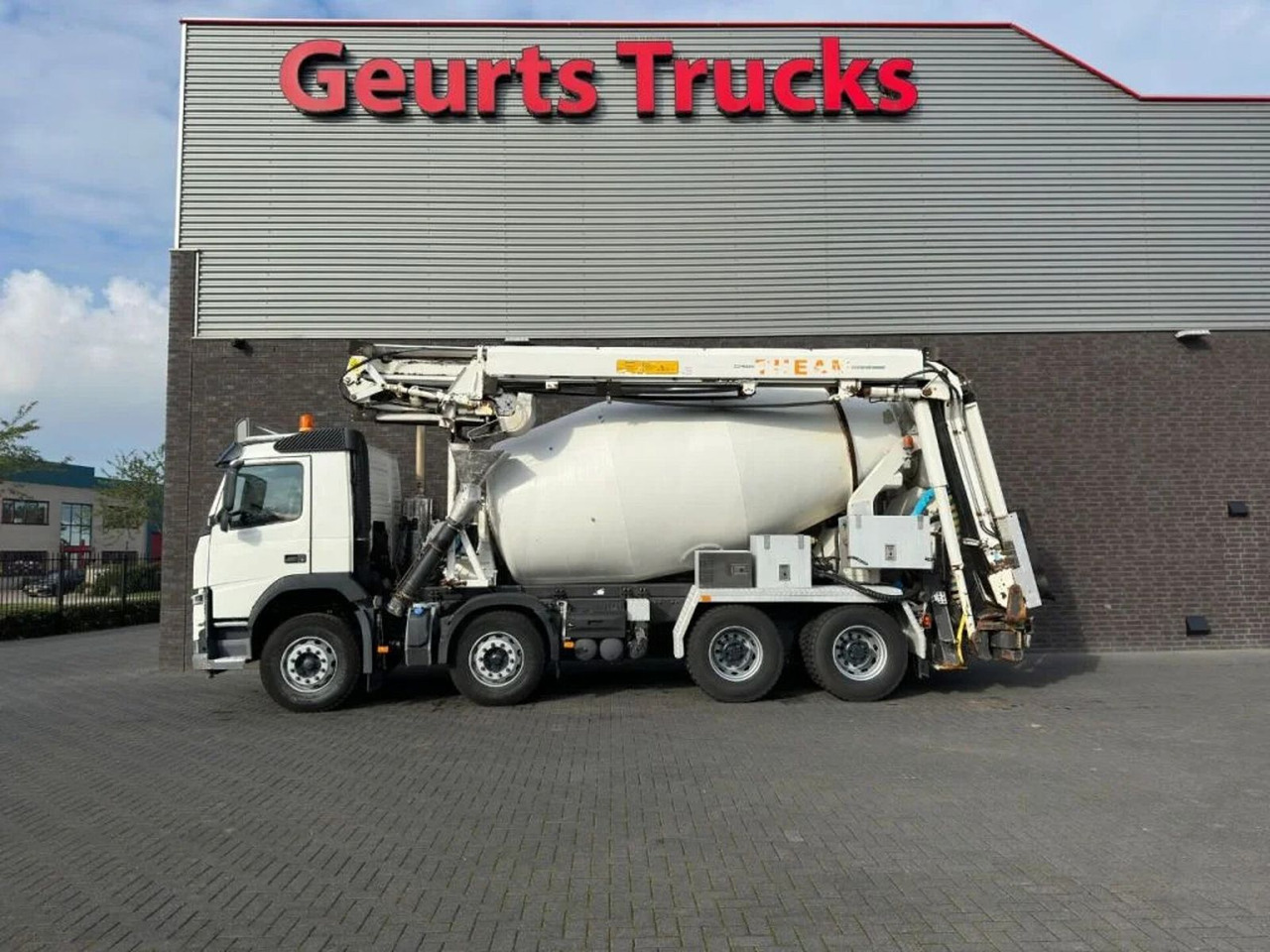 Volvo FM 410 8X4 + STETTER 9 M3 MIXER/MISCHER + THEAM - Автобетонозмішувач: фото 1 Volvo FM 410 8X4 + STETTER 9 M3 MIXER/MISCHER + THEAM - Автобетонозмішувач: фото 1