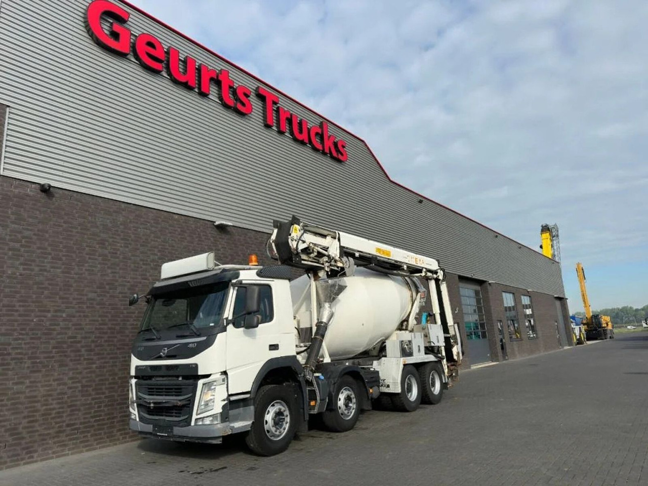 Volvo FM 410 8X4 + STETTER 9 M3 MIXER/MISCHER + THEAM - Автобетонозмішувач: фото 2 Volvo FM 410 8X4 + STETTER 9 M3 MIXER/MISCHER + THEAM - Автобетонозмішувач: фото 2