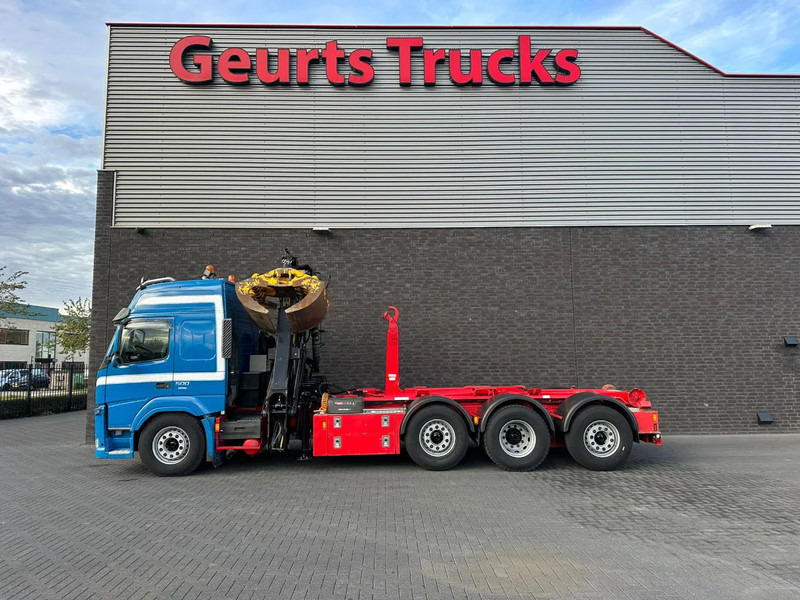 Volvo FM 500 8X2 HIAB MULTILIFT HAAKARMSYSTEM / ABROLLKIPPER / HOOKLIFT MET HIAB LOGLIFT 165Z LAADKRAAN - Гаковий мультиліфт вантажівка, Вантажівка з маніпулятором: фото 4 Volvo FM 500 8X2 HIAB MULTILIFT HAAKARMSYSTEM / ABROLLKIPPER / HOOKLIFT MET HIAB LOGLIFT 165Z LAADKRAAN - Гаковий мультиліфт вантажівка, Вантажівка з маніпулятором: фото 4