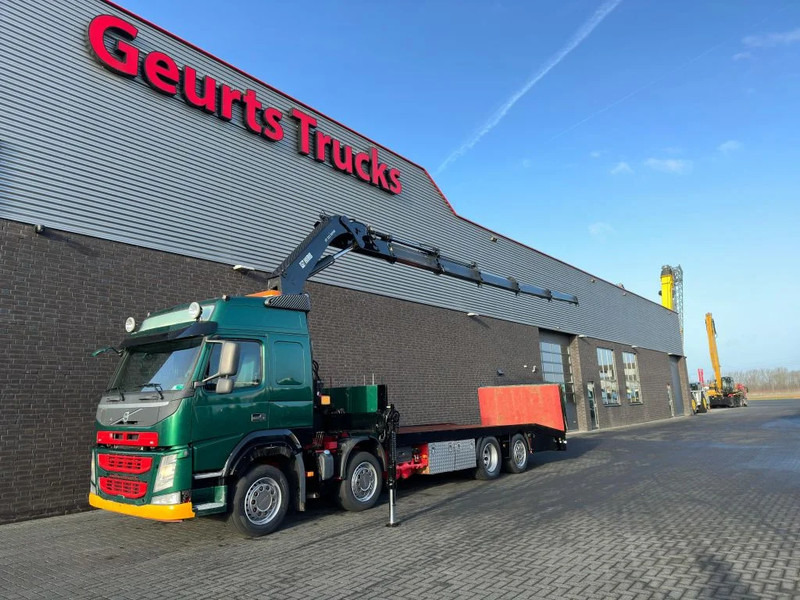 Volvo FM 500 8X2 OPRIJWAGEN/MACHINE TRANSPORTER + HIAB 322 EP-5 HIPRO KRAAN/KRAN/CRANE/GRUA - Вантажівка з маніпулятором: фото 2 Volvo FM 500 8X2 OPRIJWAGEN/MACHINE TRANSPORTER + HIAB 322 EP-5 HIPRO KRAAN/KRAN/CRANE/GRUA - Вантажівка з маніпулятором: фото 2