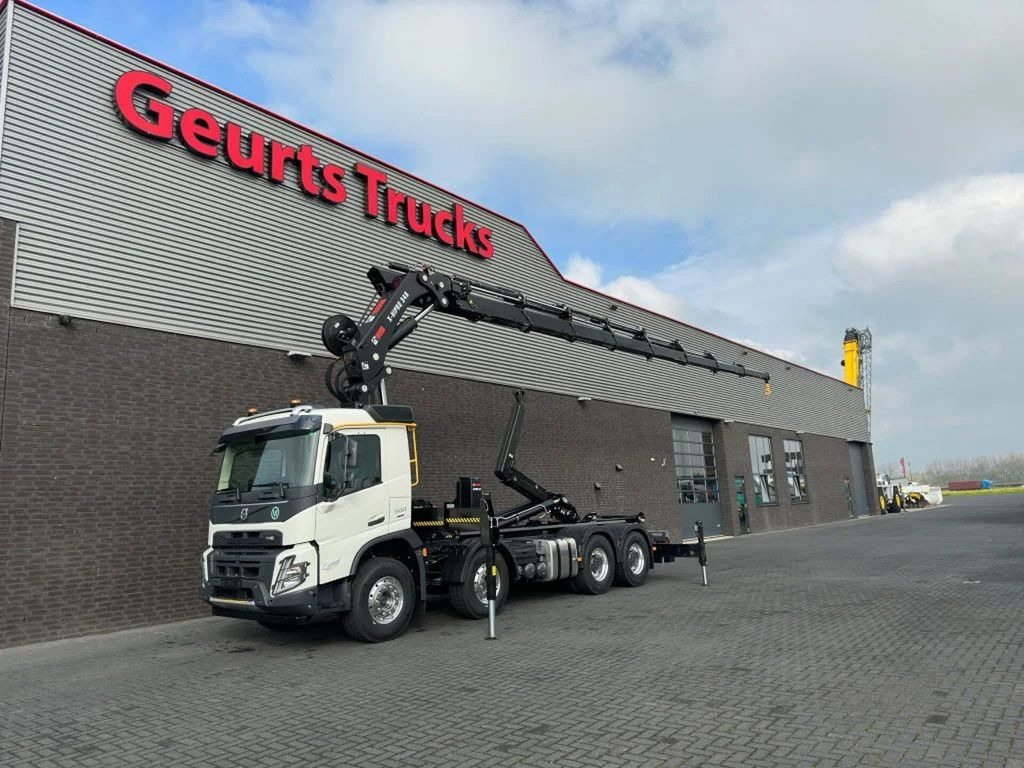 Volvo FMX 500 8X4 HIAB HAAKARM + HIAB 548 E-8 KRAAN/KR - Вантажівка з маніпулятором, Гаковий мультиліфт вантажівка: фото 2 Volvo FMX 500 8X4 HIAB HAAKARM + HIAB 548 E-8 KRAAN/KR - Вантажівка з маніпулятором, Гаковий мультиліфт вантажівка: фото 2