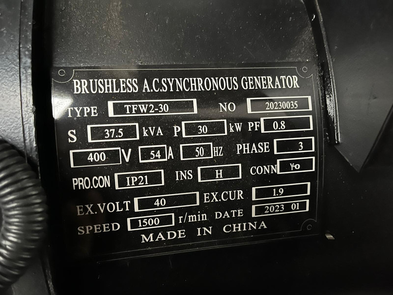 Новий Електричний генератор Giga power 37.5 KVA closed generator set - LT-W30GF: фото 16