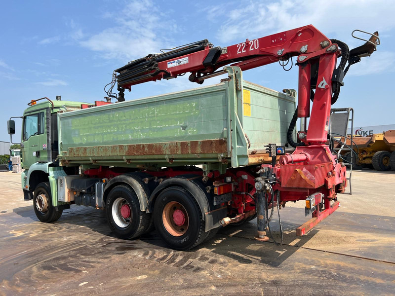 MAN TGA 26.480 tipper + HMF crane - Самоскид вантажівка, Вантажівка з маніпулятором: фото 4 MAN TGA 26.480 tipper + HMF crane - Самоскид вантажівка, Вантажівка з маніпулятором: фото 4