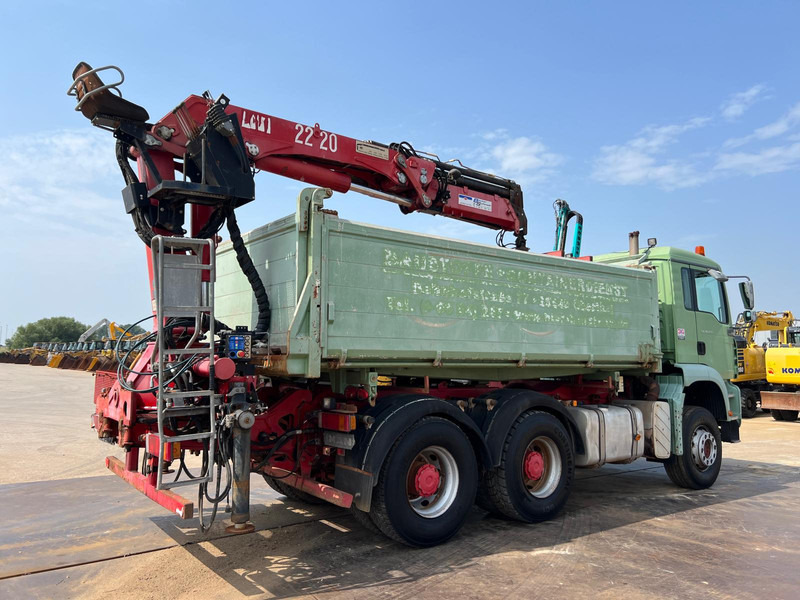 MAN TGA 26.480 tipper + HMF crane - Самоскид вантажівка, Вантажівка з маніпулятором: фото 5 MAN TGA 26.480 tipper + HMF crane - Самоскид вантажівка, Вантажівка з маніпулятором: фото 5