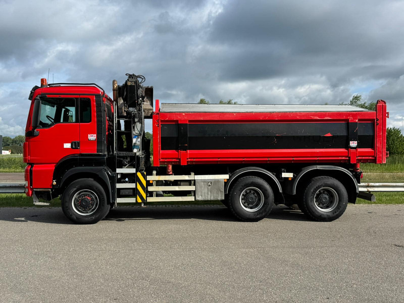 MAN TGS 32.400 6x6 Kipper with Crane - Самоскид вантажівка, Вантажівка з маніпулятором: фото 3 MAN TGS 32.400 6x6 Kipper with Crane - Самоскид вантажівка, Вантажівка з маніпулятором: фото 3