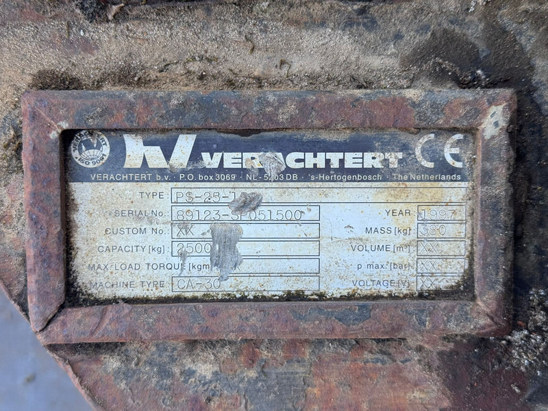 Лебідка Verachtert Pallet Frame CW30: фото 9