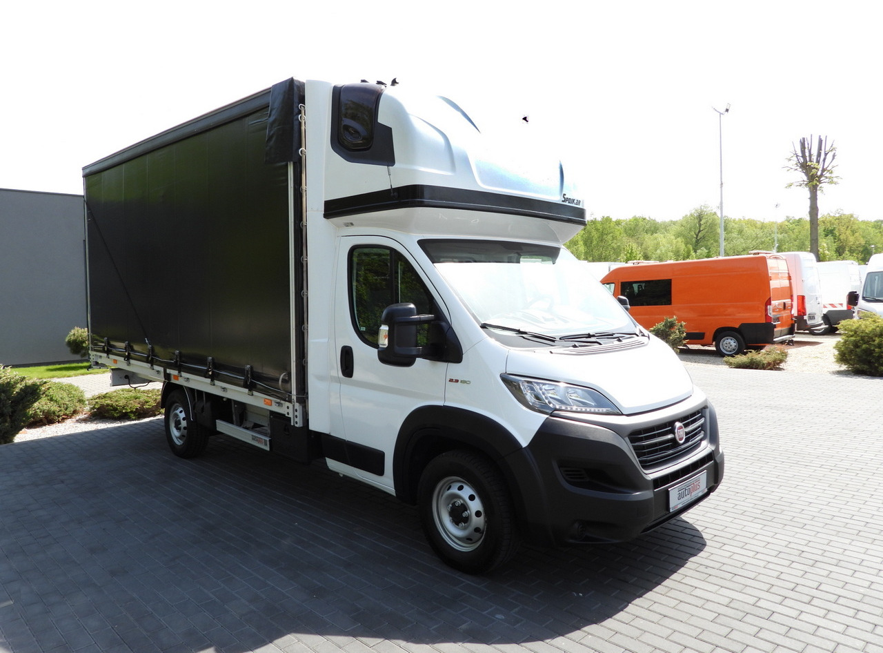 FIAT DUCATO TARPAULIN 10 PALLETS WEBASTO CRUISE CONTROL AIR CONDITIONING LED LIGHTS PNEUMATICS 160HP - Тентований фургон: фото 4 FIAT DUCATO TARPAULIN 10 PALLETS WEBASTO CRUISE CONTROL AIR CONDITIONING LED LIGHTS PNEUMATICS 160HP - Тентований фургон: фото 4