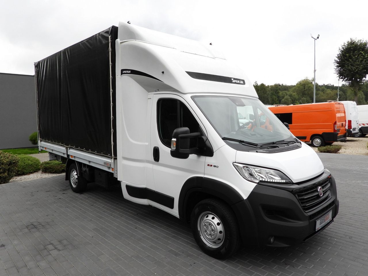 FIAT DUCATO TARPAULIN 9 PALLETS CRUISE CONTROL LED LIGHTS PNEUMATICS AIR CONDITIONING 180HP - Тентований фургон: фото 4 FIAT DUCATO TARPAULIN 9 PALLETS CRUISE CONTROL LED LIGHTS PNEUMATICS AIR CONDITIONING 180HP - Тентований фургон: фото 4