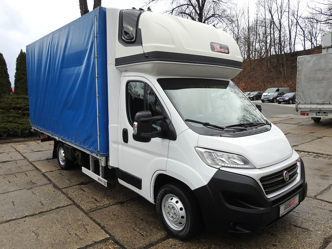 FIAT DUCATO TARPAULIN LIFT 9 PALLETS WEBASTO CRUISE CONTROL A/C LED LAMP 180HP - Тентований фургон: фото 4 FIAT DUCATO TARPAULIN LIFT 9 PALLETS WEBASTO CRUISE CONTROL A/C LED LAMP 180HP - Тентований фургон: фото 4
