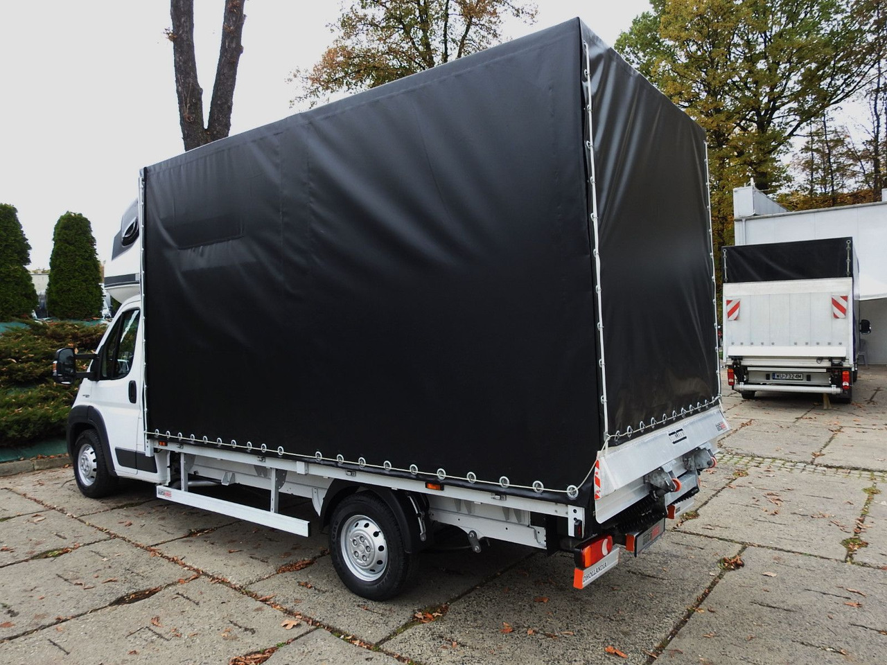 Тентований фургон Fiat DUCATO PRITSCHE PLANE AUFZUG 8 PALETTEN  WEBASTO: фото 9
