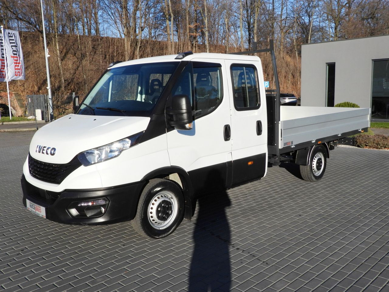 Вантажопасажирський фургон IVECO DAILY 35S14 STAKE BODY DOUBLE CABIN DOKA 7 SEATS CRUISE CONTROL AIR CONDITIONING  140HP: фото 6