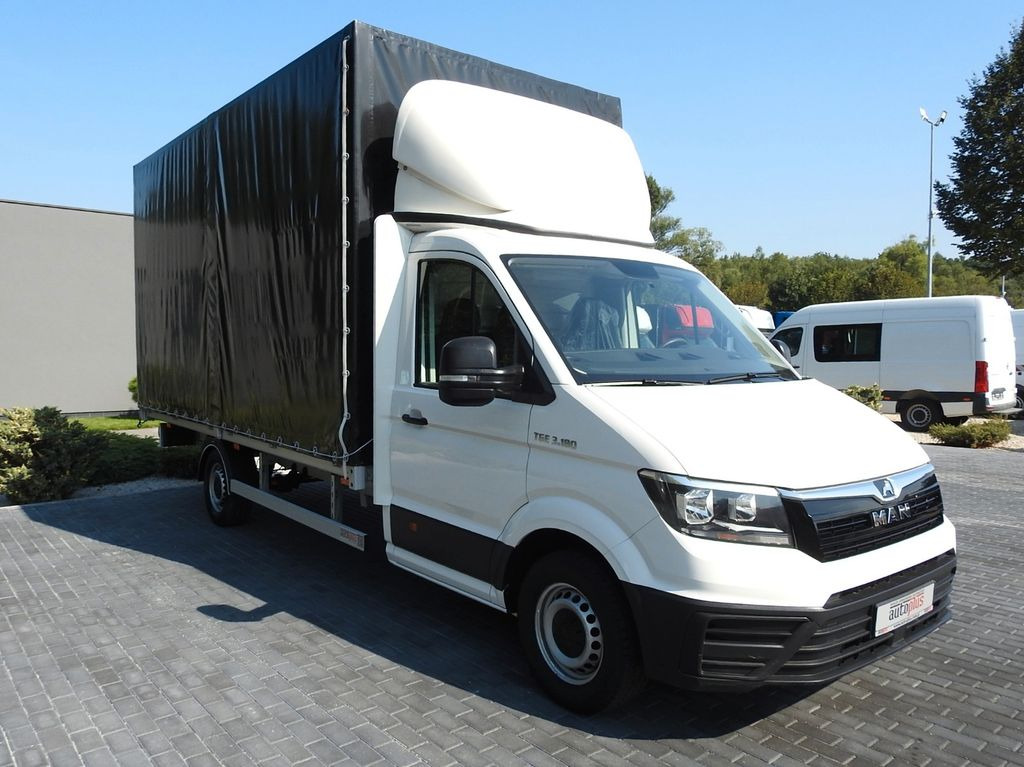 MAN TGE PRITSCHE PLANE 10 PALETTEN KLIMAANLAGE 180PS - Тентований фургон: фото 4 MAN TGE PRITSCHE PLANE 10 PALETTEN KLIMAANLAGE 180PS - Тентований фургон: фото 4