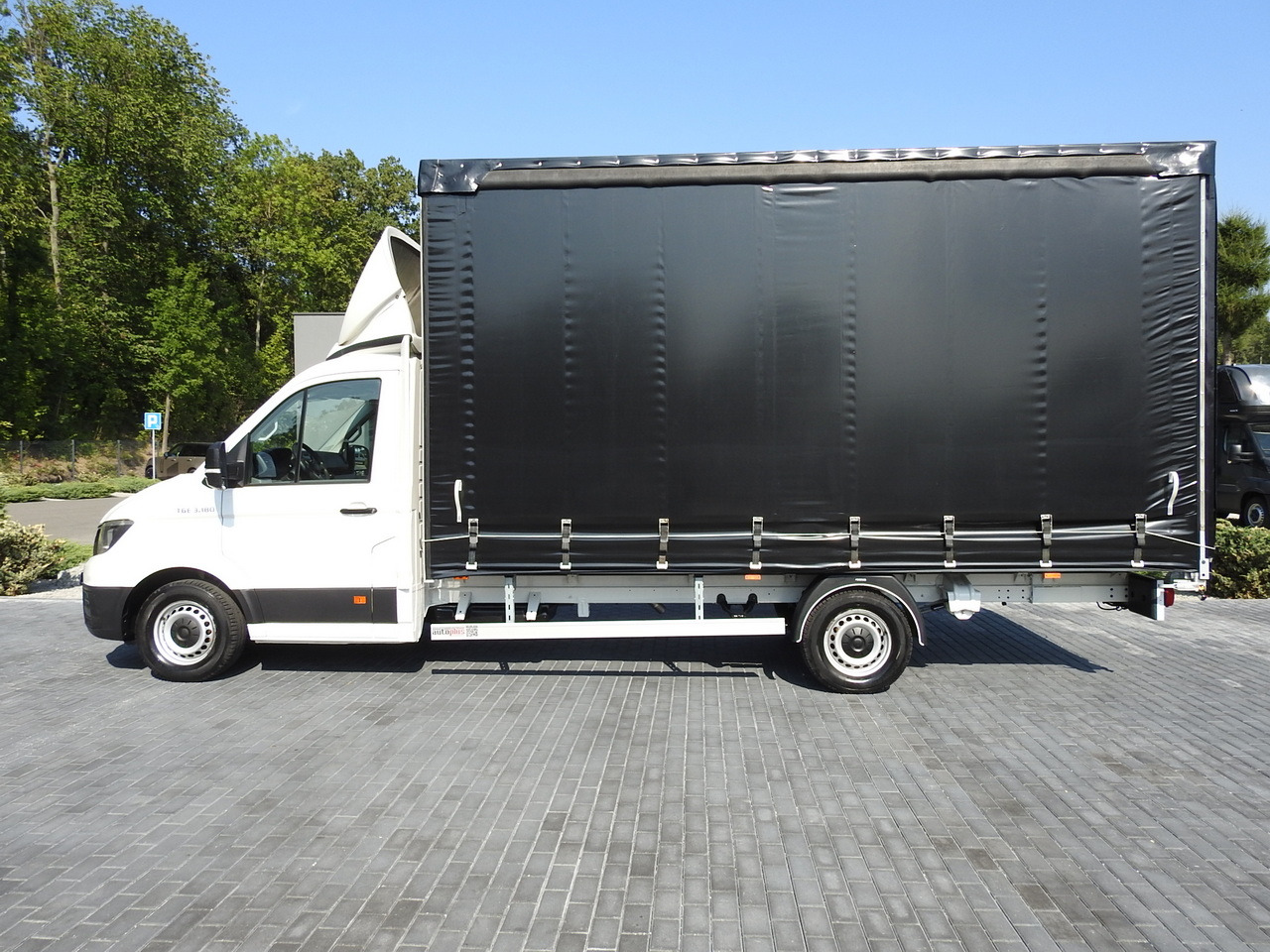 Тентований фургон MAN TGE TARPAULIN 10 PALLETS AIR CONDITIONING  180HP: фото 9
