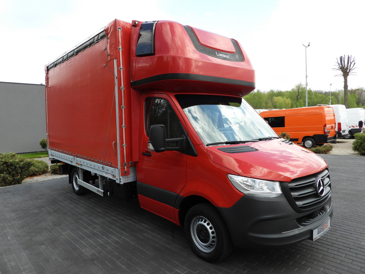 MERCEDES SPRINTER 316 8 PALLETS TARPAULIN LIFT CRUISE CONTROL AIR CONDITIONING 160HP - Тентований фургон: фото 4 MERCEDES SPRINTER 316 8 PALLETS TARPAULIN LIFT CRUISE CONTROL AIR CONDITIONING 160HP - Тентований фургон: фото 4