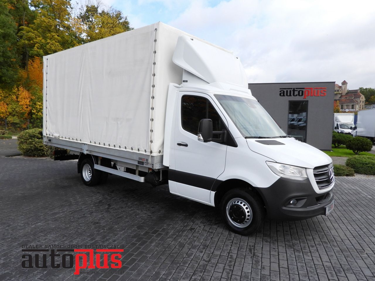 MERCEDES SPRINTER 316 TARPAULIN 10 PALLETS TWIN WHEELS AIR CONDITIONING  165HP - Тентований фургон: фото 1 MERCEDES SPRINTER 316 TARPAULIN 10 PALLETS TWIN WHEELS AIR CONDITIONING  165HP - Тентований фургон: фото 1