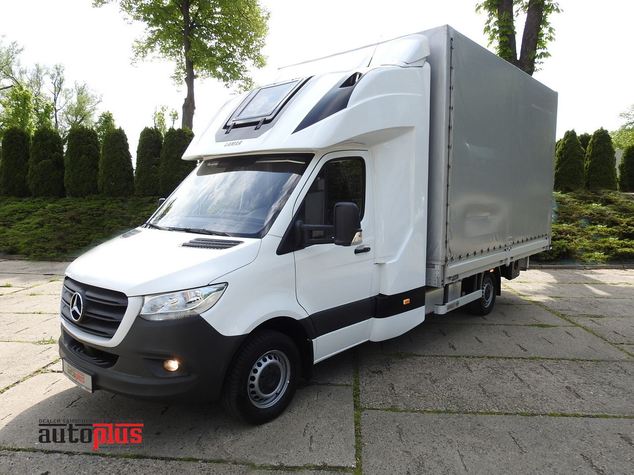 MERCEDES SPRINTER 316 TARPAULIN 10 PALLETS WEBASTO CRUISE CONTROL AIR CONDITIONING  165HP - Тентований фургон: фото 1 MERCEDES SPRINTER 316 TARPAULIN 10 PALLETS WEBASTO CRUISE CONTROL AIR CONDITIONING  165HP - Тентований фургон: фото 1