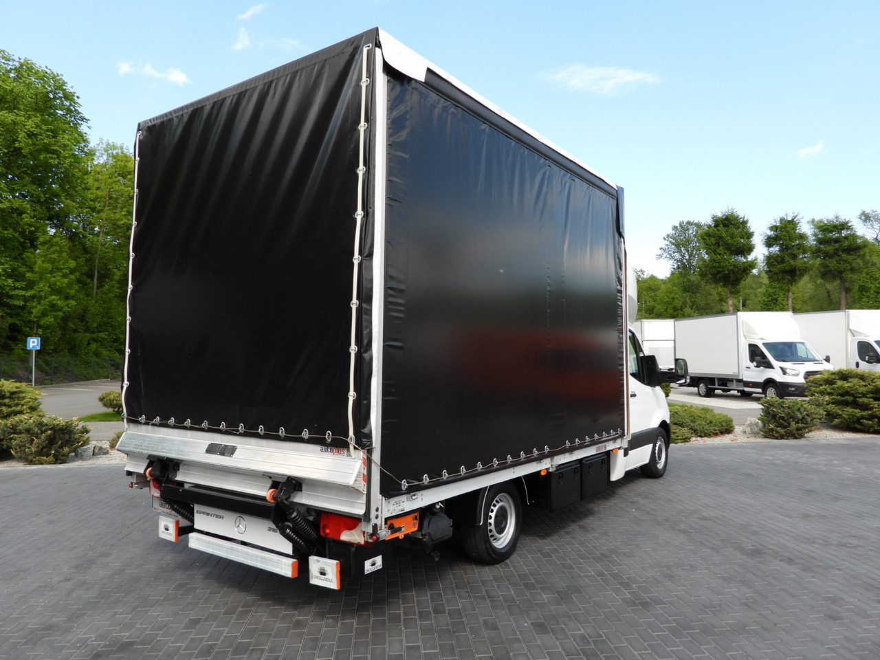 MERCEDES SPRINTER 316 TARPAULIN LIFT 10 PALLETS WEBASTO CRUISE CONTROL PNEUMATICS AIR CONDITIONING 160HP - Тентований фургон: фото 3 MERCEDES SPRINTER 316 TARPAULIN LIFT 10 PALLETS WEBASTO CRUISE CONTROL PNEUMATICS AIR CONDITIONING 160HP - Тентований фургон: фото 3